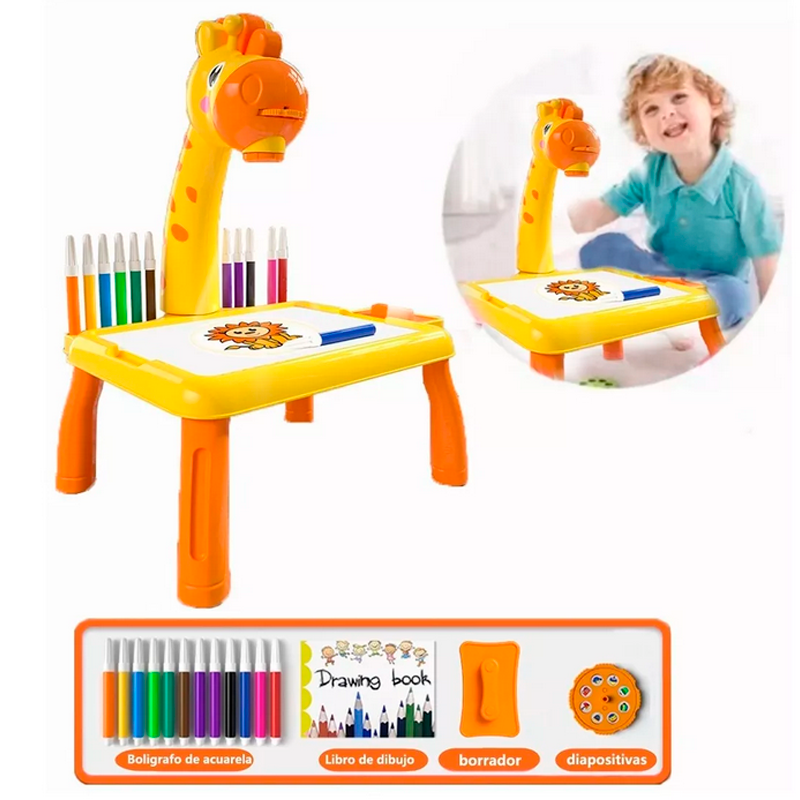 Jirafa Proyector De Dibujo Mesa De Arte Para Niños