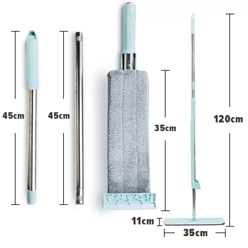 Trapeador Mopa Plana con recipiente