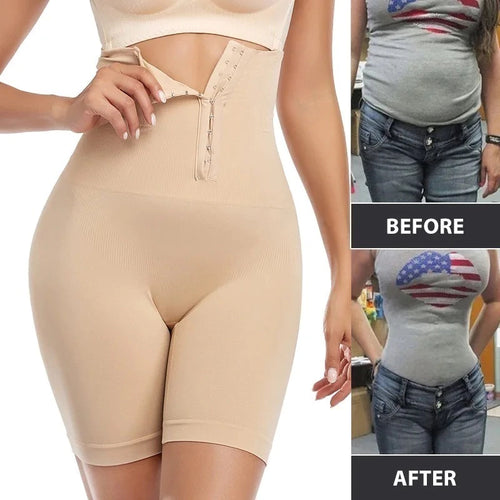 FAJA DOBLE COMPRESION CON BROCHE+parche adelganzante Slim