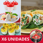 Egg™ - Set x6  tazas de siliconas