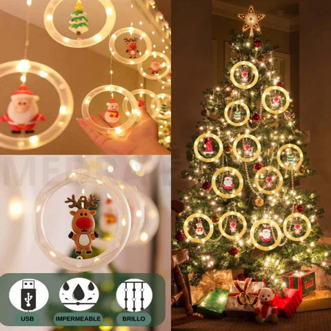 Figuras Navideñas con( Aros)