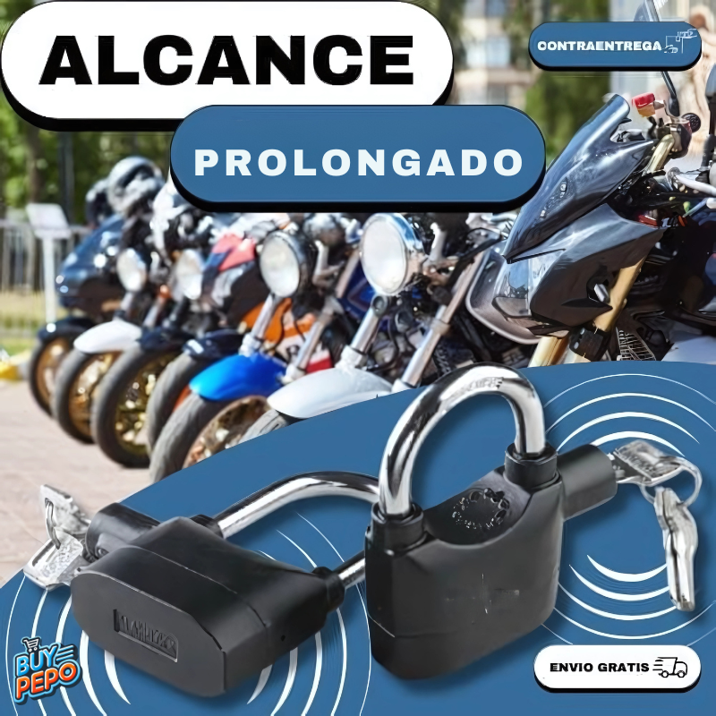 CANDADO CON ALARMA ANTIROBO