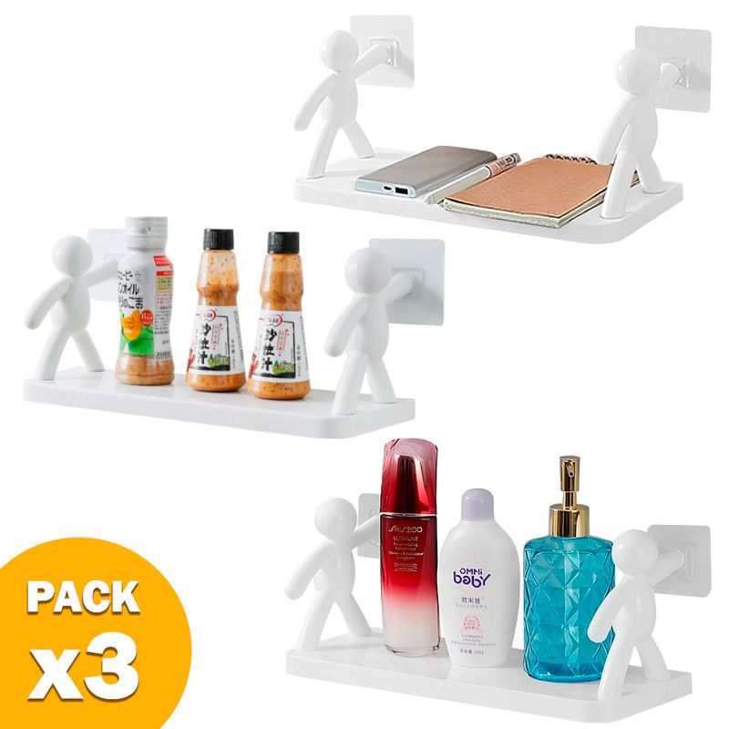 3 X1 Repisa Flotante- Humanoide