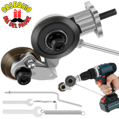 Adaptador de Taladro Para Cortar Lamina