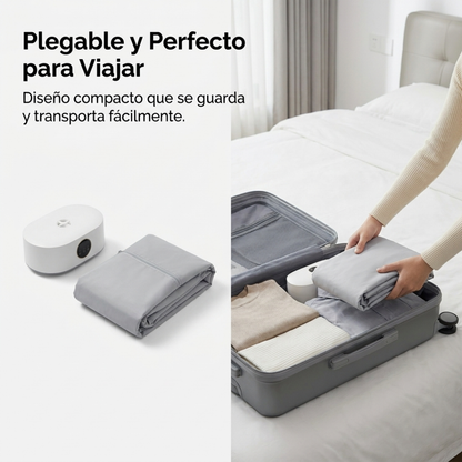 Secador de Ropa Portátil Colgante 600W con Control Remoto