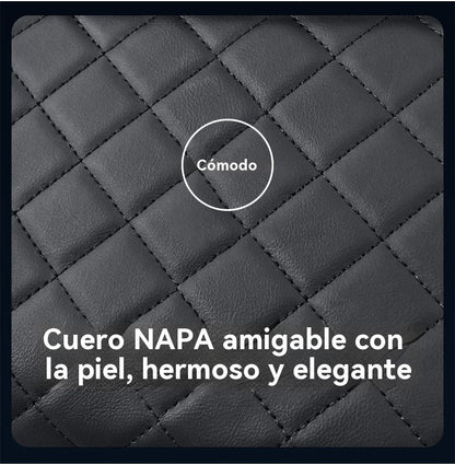 🚗Almohadilla universal 4 en 1 para reposabrazos de coche de cuero ✅ Caja de pañuelos incorporada ✅ Portavasos