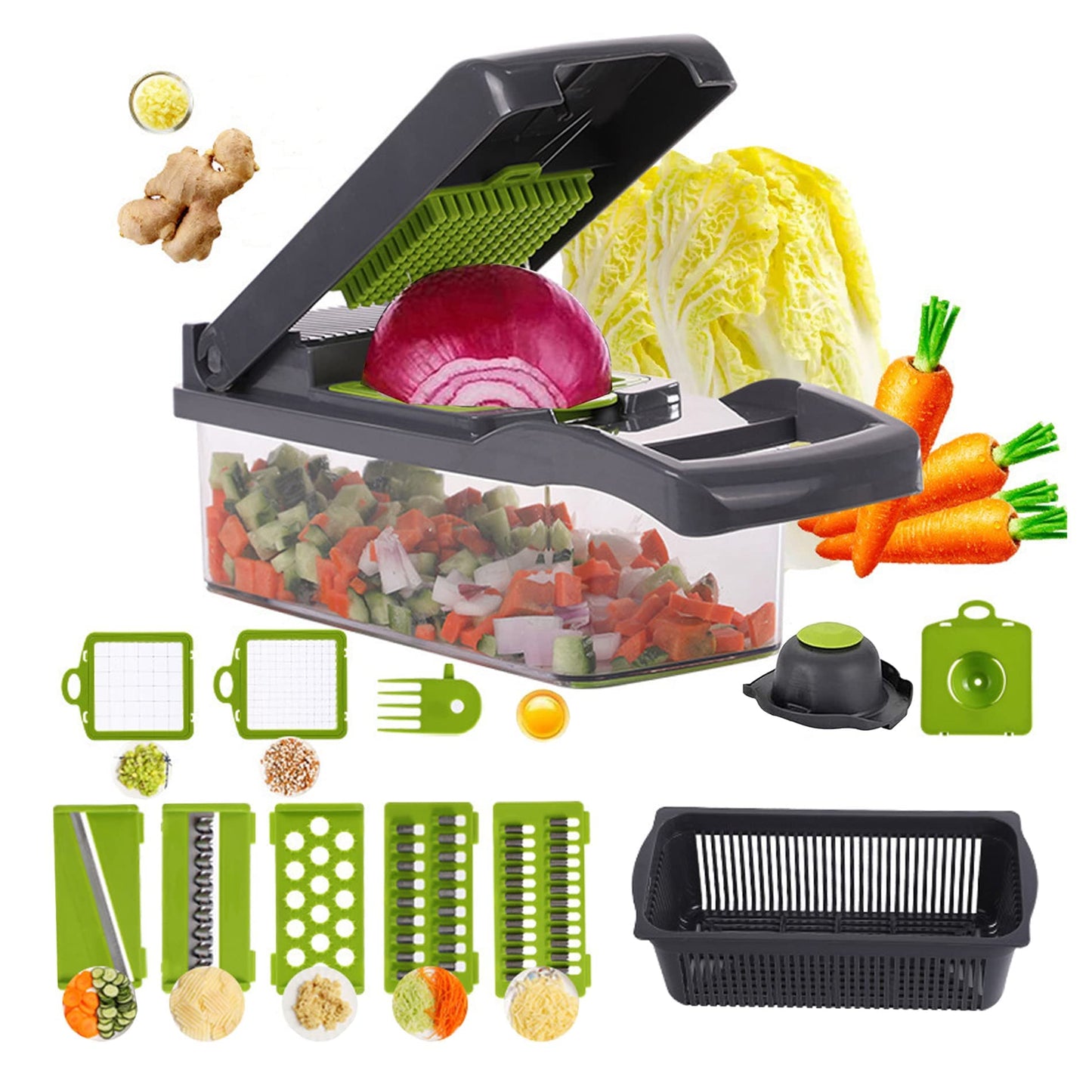 Picador de Verduras Multifuncional