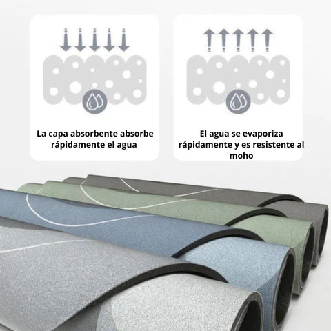 Alfombra de ducha súper absorbente Promoción 2X1