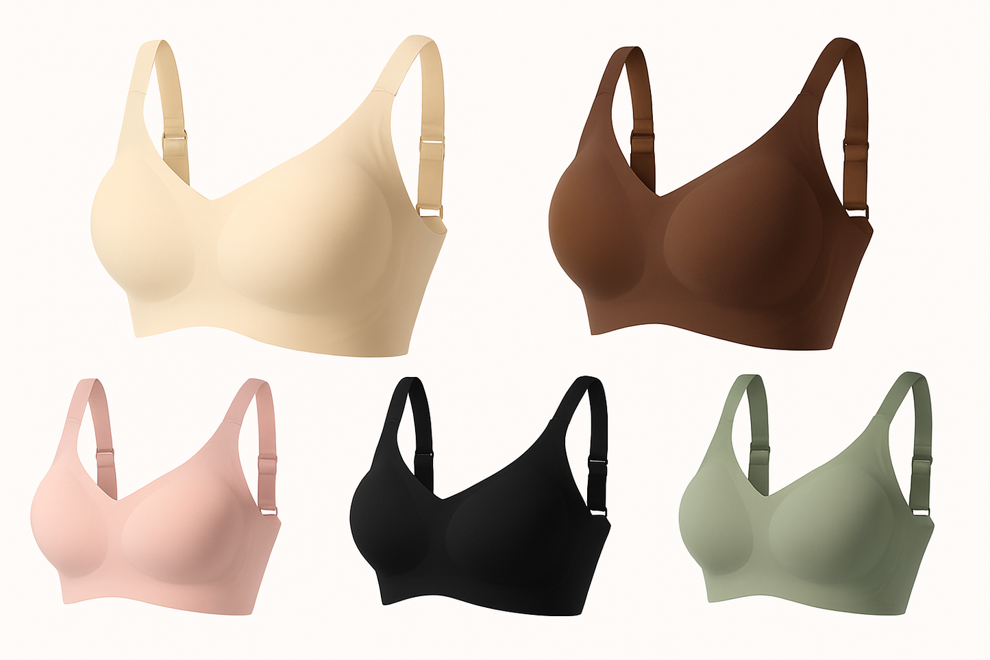 Sujetador Levanta Busto ajustable sin aros