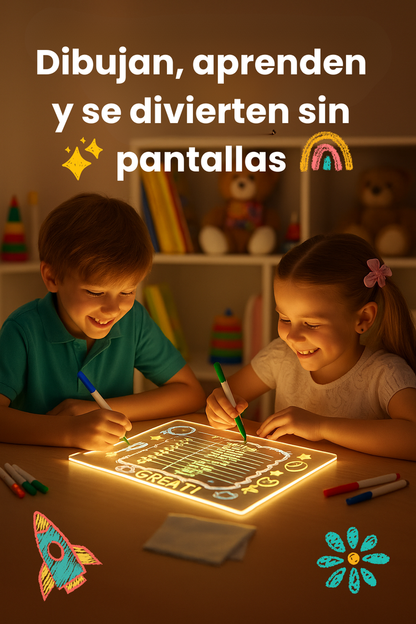 PIZARRA MAGICA LED🎨