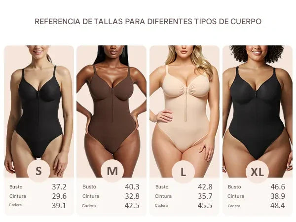 Body Moldeador con cierre - Premium