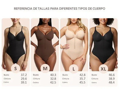 Body Moldeador con cierre - Premium