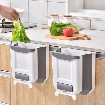🚮Cubo de basura plegable + GRATIS FUNDAS MULTIFUNCIONALES