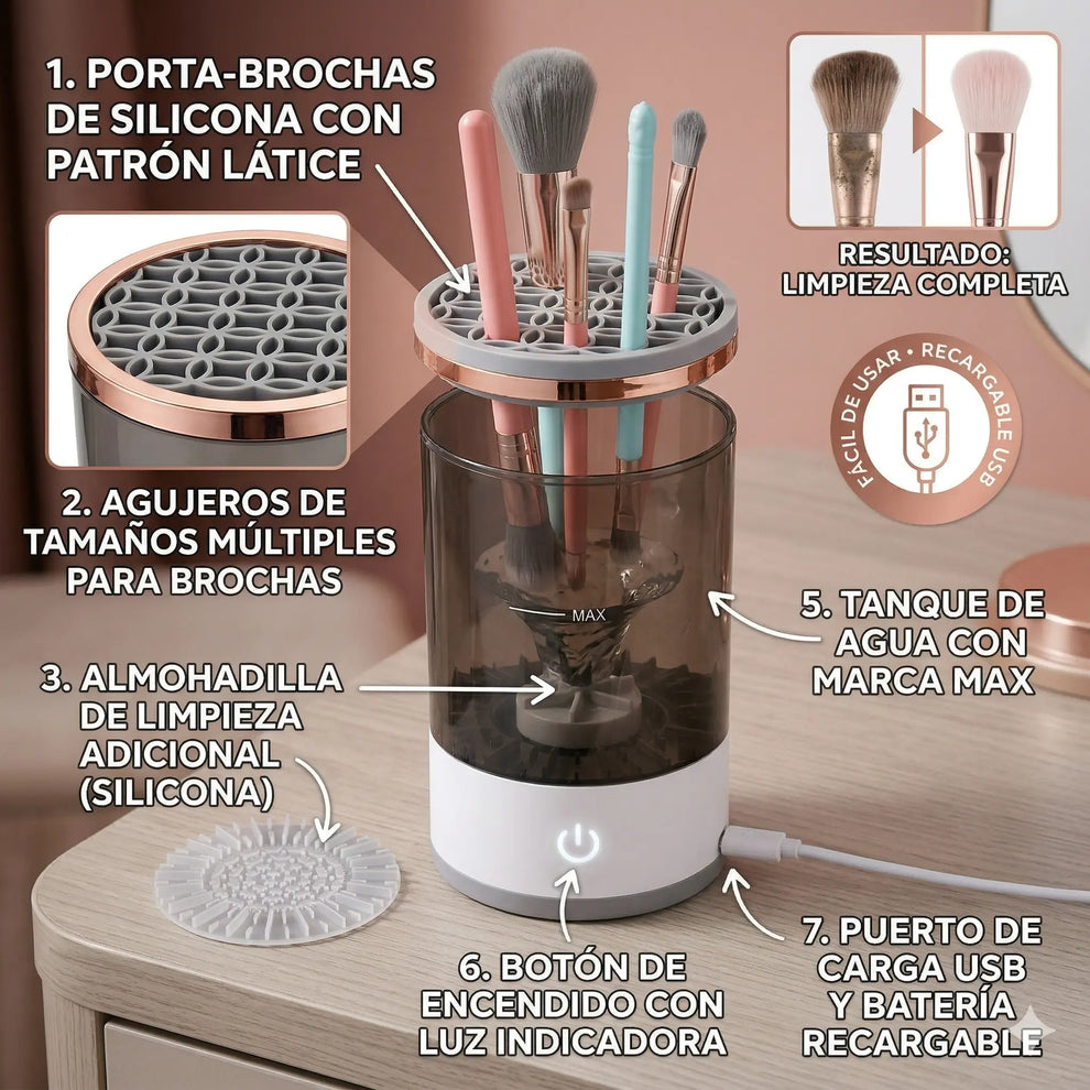 Limpiador de brochas