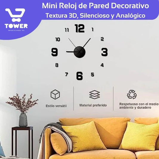 x1 mini reloj de pared