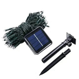 🎇LUCES NAVIDEÑAS CON PANEL SOLAR🔆🔌