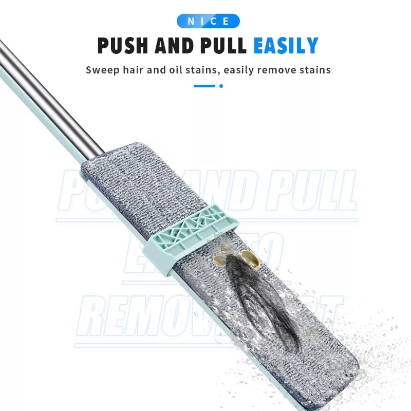 Trapeador Mopa Plana con recipiente