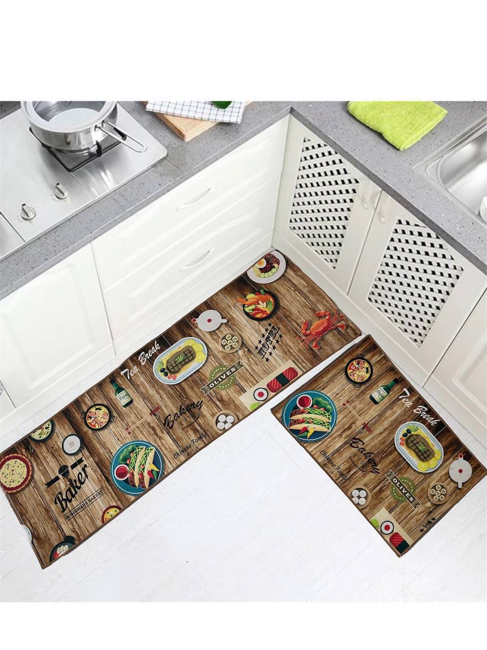 JUEGO DE ALFOMBRA PARA COCINA