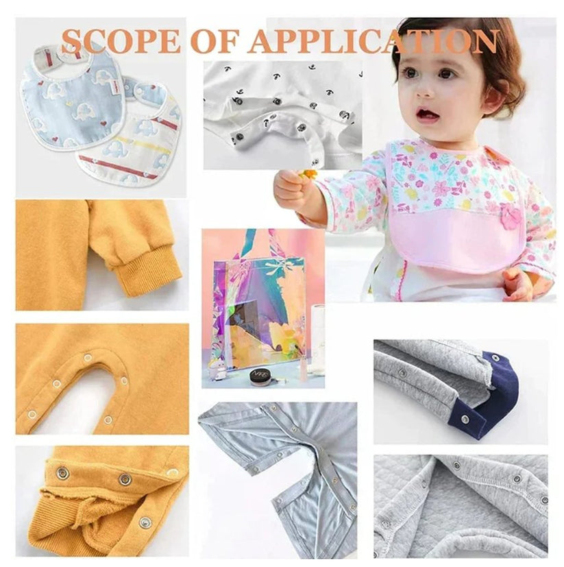 Alicate de fijacion + pack de botones