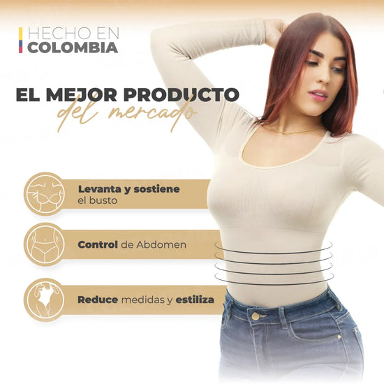 Body Faja Manga Larga