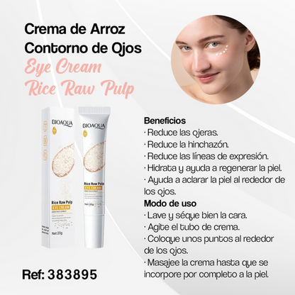 CREMA CONTORNO OJOS DE ARROZ - Bioaqua