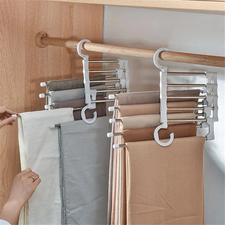 Gancho Plegable Organizador De Ropa 5 en 1