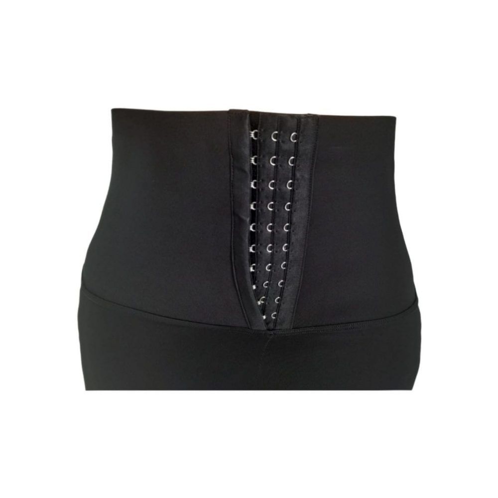FAJA  DOBLE COMPRESION CON BROCHE+parche adelganzante Slim