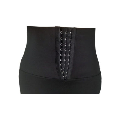 FAJA  DOBLE COMPRESION CON BROCHE+parche adelganzante Slim