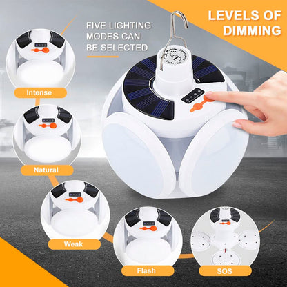 Foco Solar para Exterior