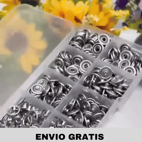 Alicate de fijacion + pack de botones