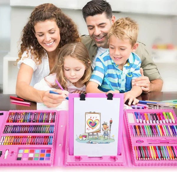 Set Kit Arte Dibujo Y Pinturas