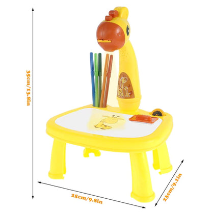 Mesa de dibujo con proyector Jirafa🦒