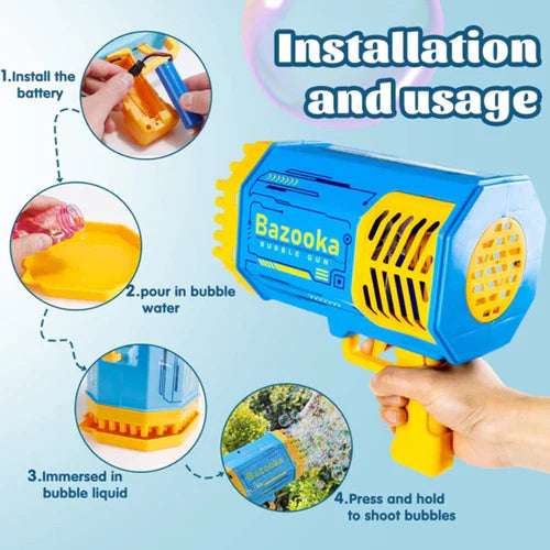 BAZOOKA DE BURBUJAS💦🫧💦🫧