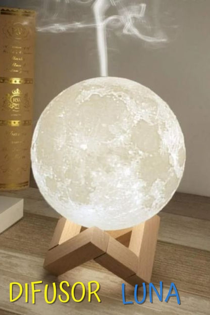 Difusor Aromatizante en Forma Luna